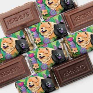 TROPIC TANGO red black chow  Hershey's Miniatures