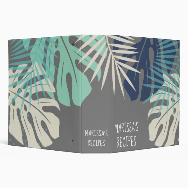 Tropical 3 Ring Binder (Background)