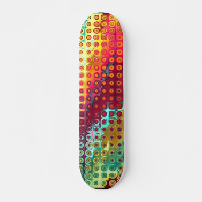Tropical Abstract Skateboard Deck (Front)