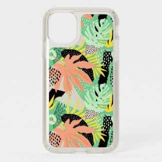 Tropical Abstract Speck iPhone 11 Case