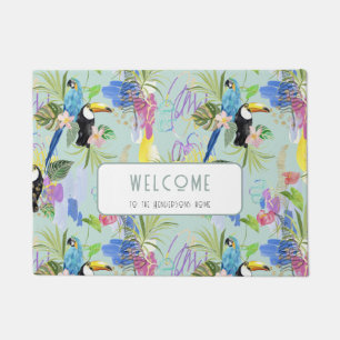 Tropical Abstractions Doormat