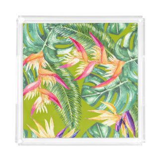 Tropical Acrylic Tray