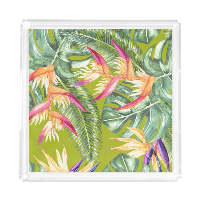 Tropical Acrylic Tray (Front)
