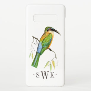 Tropical African BeeEater Wintage Bird Phone Case