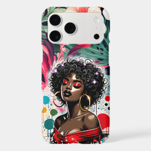 Tropical Afro Beauty Floral Phone Case