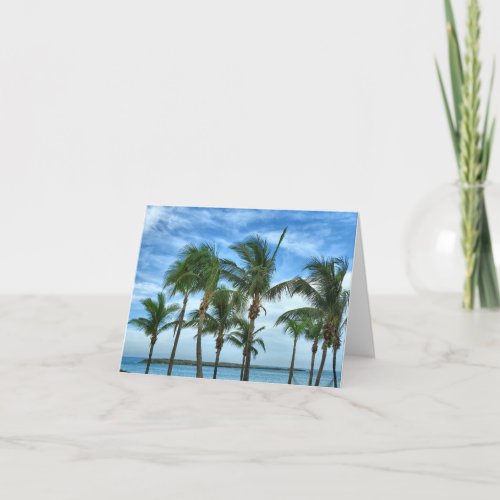 Tropical Afternoon Blank Note Cards
