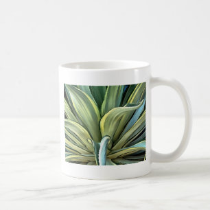 Tropical Agave Realism Art Coffee Mug