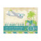 Tropical Airline Travel Save the Date Postcard