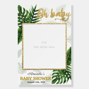 Tropical Aloha Baby Shower Photo Prop Foam Board