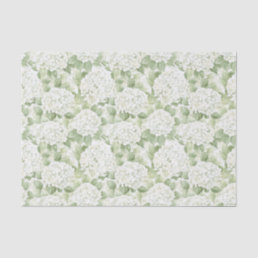 Tropical Aloha Beach Hydrangea Floral Wedding Tissue Paper
