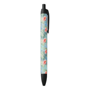 Tropical Aloha Hibiscus Floral Pen