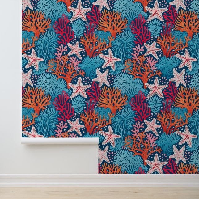 Tropical aloha print wallpaper  (Application)