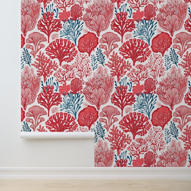 Tropical aloha print wallpaper  (Application)