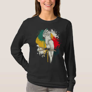 Tropical Animal Bird Watcher Parrot Birder Colorfu T-Shirt