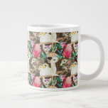 Tropical Animal Pattern Giant Coffee Mug