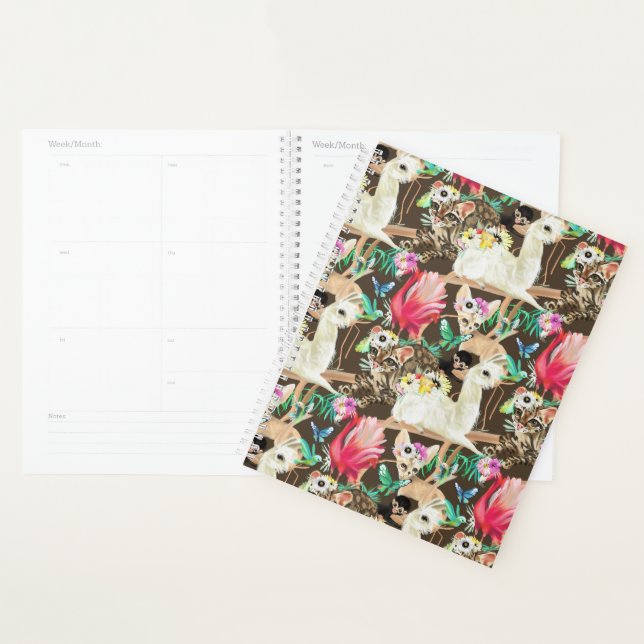 Tropical Animal Pattern Planner (Display)
