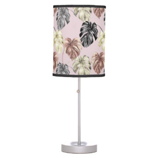 Tropical Animal Print &Greenery Series Design 35 Table Lamp