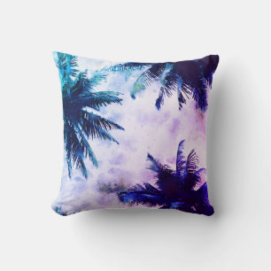 *~* Tropical AP25 Exotic Beach Palm Tree Throw Pillow