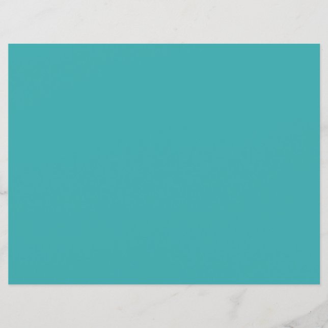 Tropical Aqua / Turquoise Solid Color SW 6767 (Front)