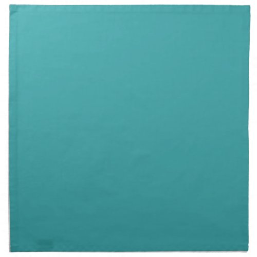 Tropical Aqua  Turquoise Solid Color SW 6767 Cloth Napkin
