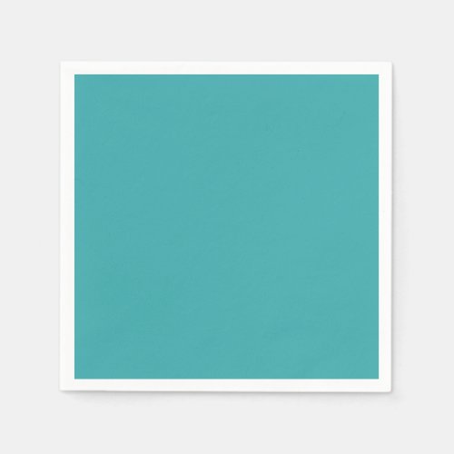 Tropical Aqua  Turquoise Solid Color SW 6767 Napkins