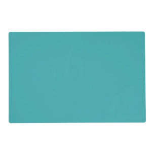 Tropical Aqua / Turquoise Solid Color SW 6767 Placemat