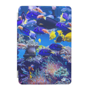 Tropical aquarium fish iPad mini cover
