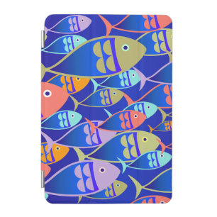 Tropical aquarium fish iPad mini cover