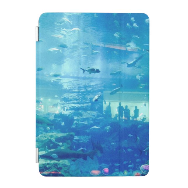 Tropical aquarium fish iPad mini cover (Front)