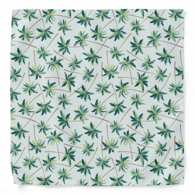Tropical Australian Foxtail Palm Bandana (Front)