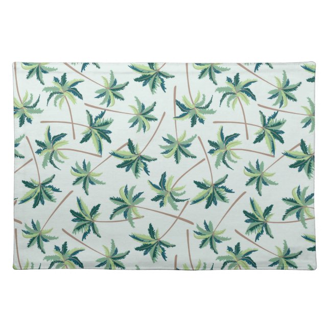 Tropical Australian Foxtail Palm Placemat (Front)