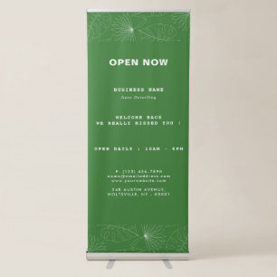 Tropical Auto Detailing Service Retractable Banner