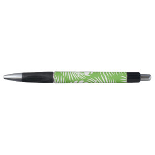 Tropical autumn, summer leaf patterns pen
