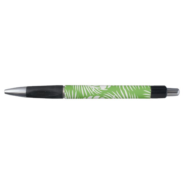 Tropical autumn, summer leaf patterns pen (Front)