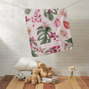 Tropical Baby Blanket