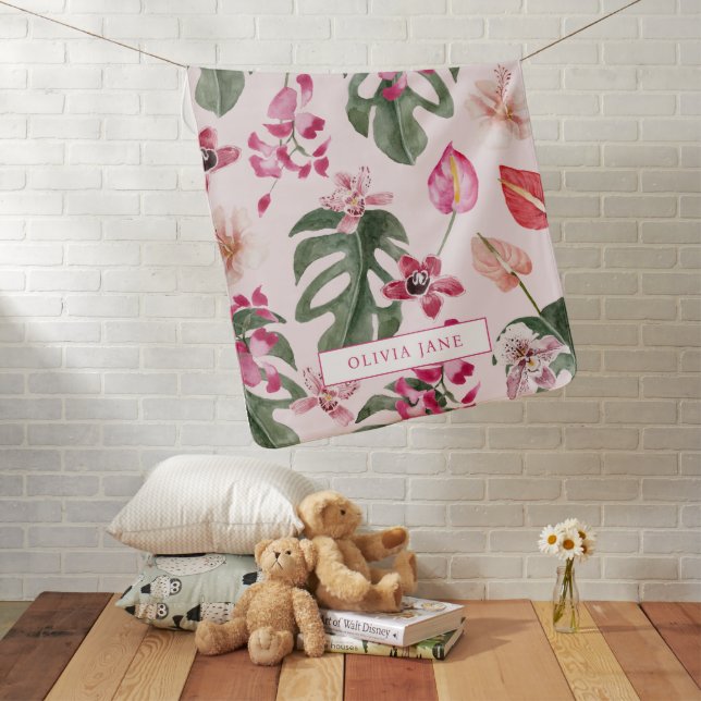 Tropical Baby Blanket (In Situ)