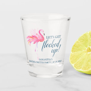 Tropical Bachelorette Party Gift Idea Shot Glass