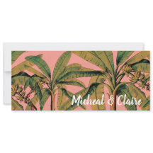 Tropical Bahamas Save The Date Card
