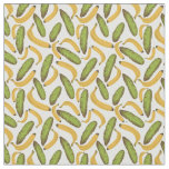 Tropical Banana Leaf Pattern Fabric