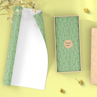 Tropical Banana Leaves Green Wrapping Paper