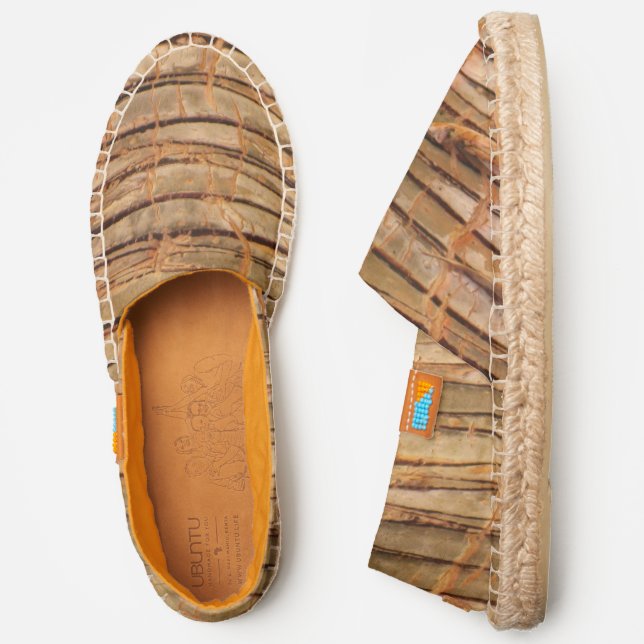 Tropical Bark Photo Espadrilles (Side)