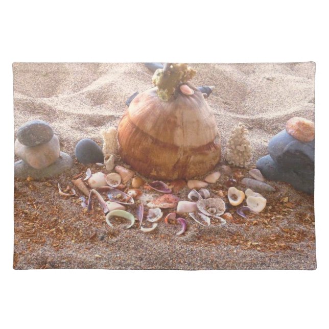 Tropical Beach Altar Placemats (Front)