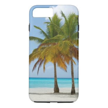 Tropical Beach and Palm Trees iPhone 7 Plus Case Tropical Beach and Palm Trees iPhone 7 Plus Case