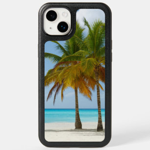 Tropical Beach and Palm Trees OtterBox iPhone 14 Plus Case