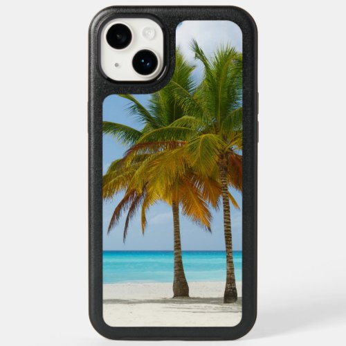 Tropical Beach and Palm Trees OtterBox iPhone 14 Plus Case