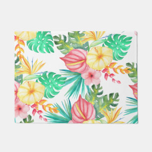 Tropical Beach Artwork Doormat
