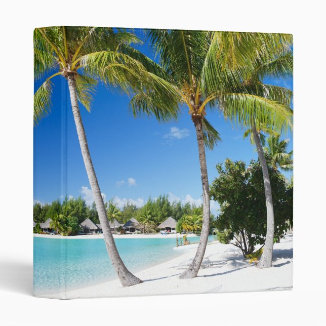 Tropical beach binder (Front/Spine)