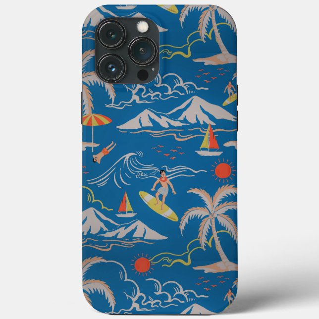 Tropical Beach Case-Mate iPhone Case (Back)