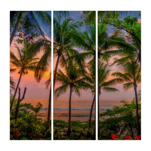 Tropical Beach   Corcovado National Park Triptych