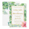 Tropical Beach Destination Wedding Invitation